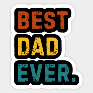 Best-Dad-Ever Sticker